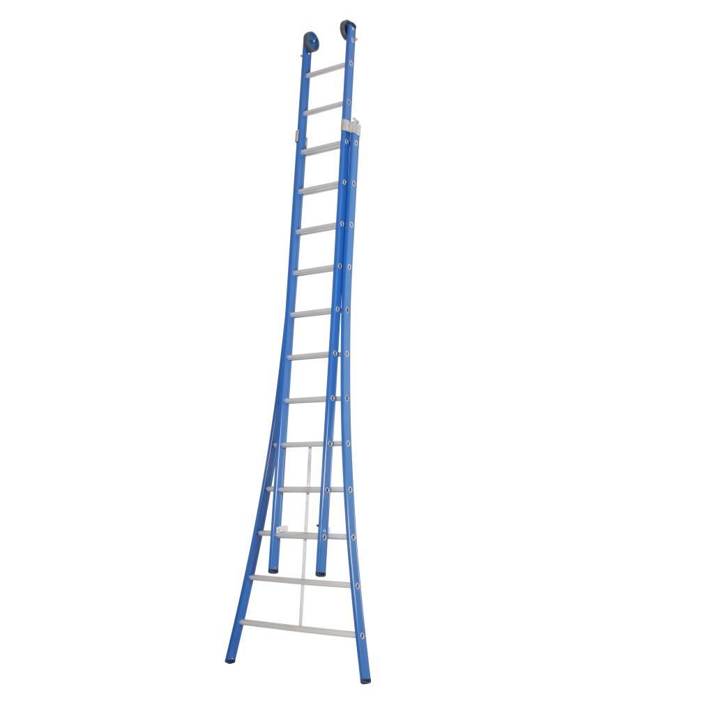 DAS Atlas blauwe 2-delige ladder – professioneel